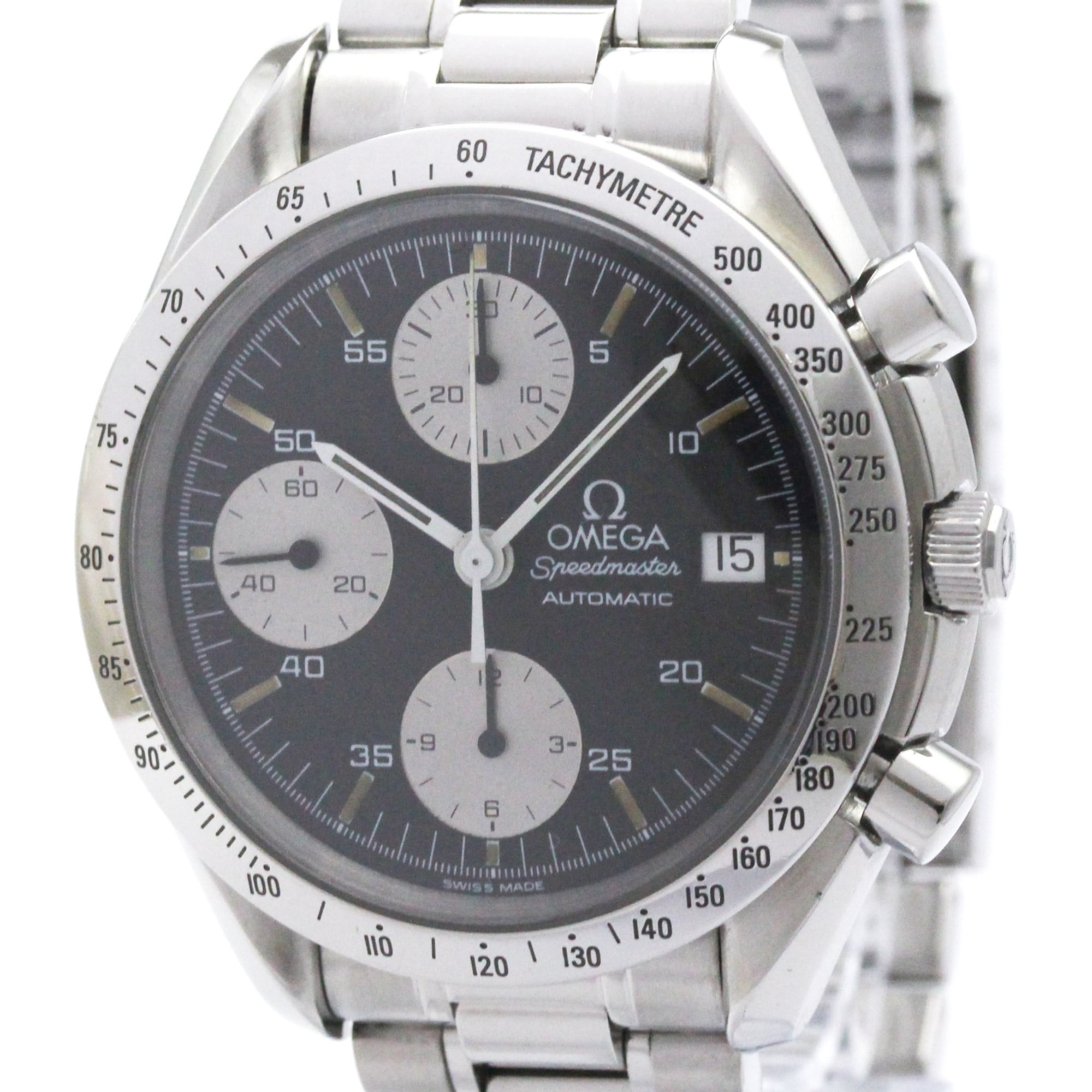 オメガ (OMEGA) スピードマスター デイト ステンレススチール 自動巻き メンズ 時計 3511.50 (外装仕上げ済み)【中古】