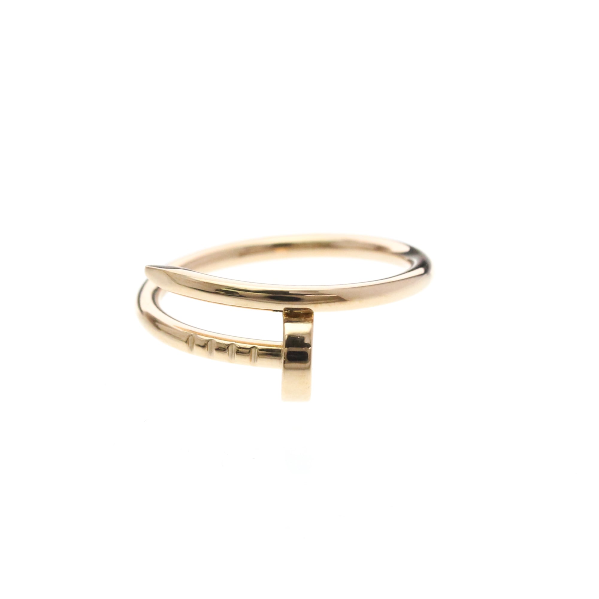 カルティエ(Cartier) ジュストアンクルリング SM B4225850 K18ピンクゴールド(K18PG) ファッション 無し バンドリング ピンクゴールド(PG)【中古】