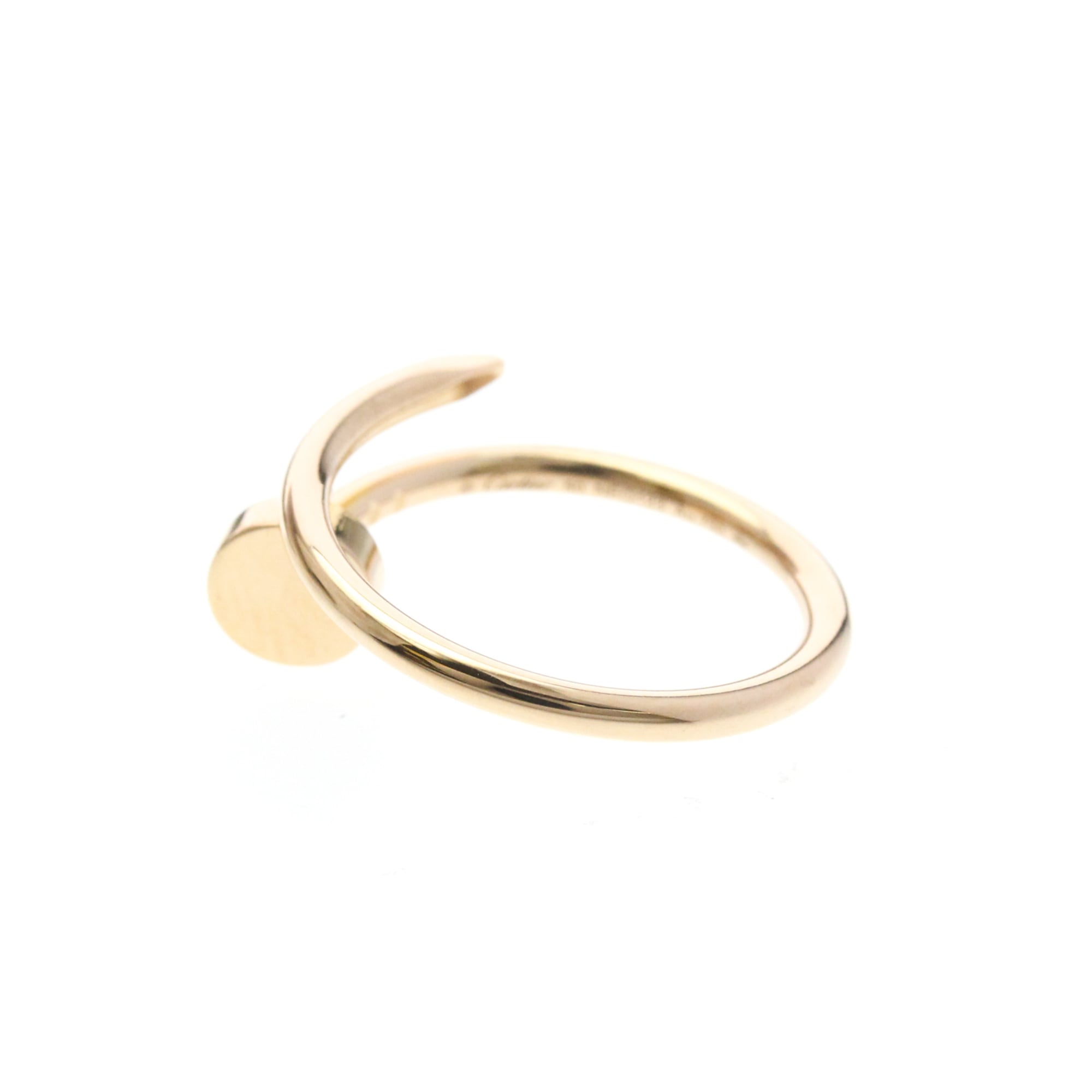 eLadyのカルティエ(Cartier) ジュストアンクルリング SM B4225850 K18ピンクゴールド(K18PG) ファッション 無し バンドリング ピンクゴールド(PG)【中古】｜アングル2