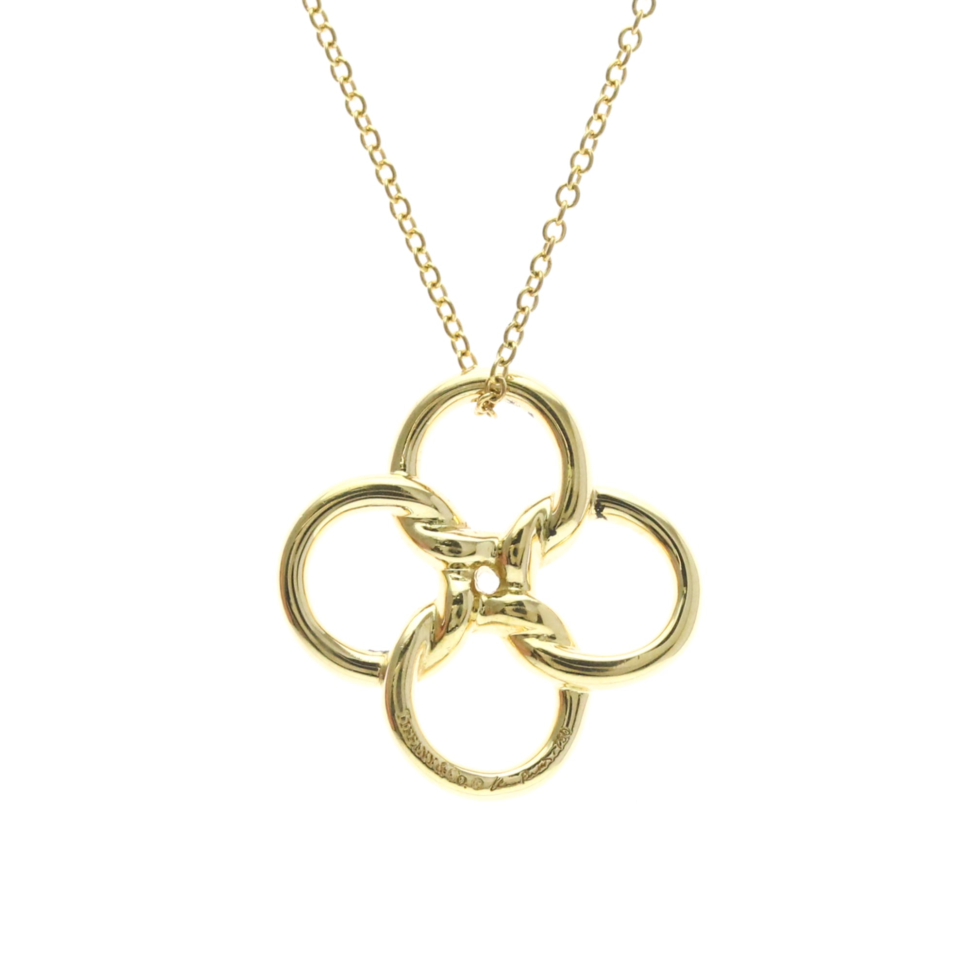 Tiffany & Co. 18K Yellow Gold (K18YG) Necklace (Gold) - Men's/Women's Fashion Necklace (Pre-owned)