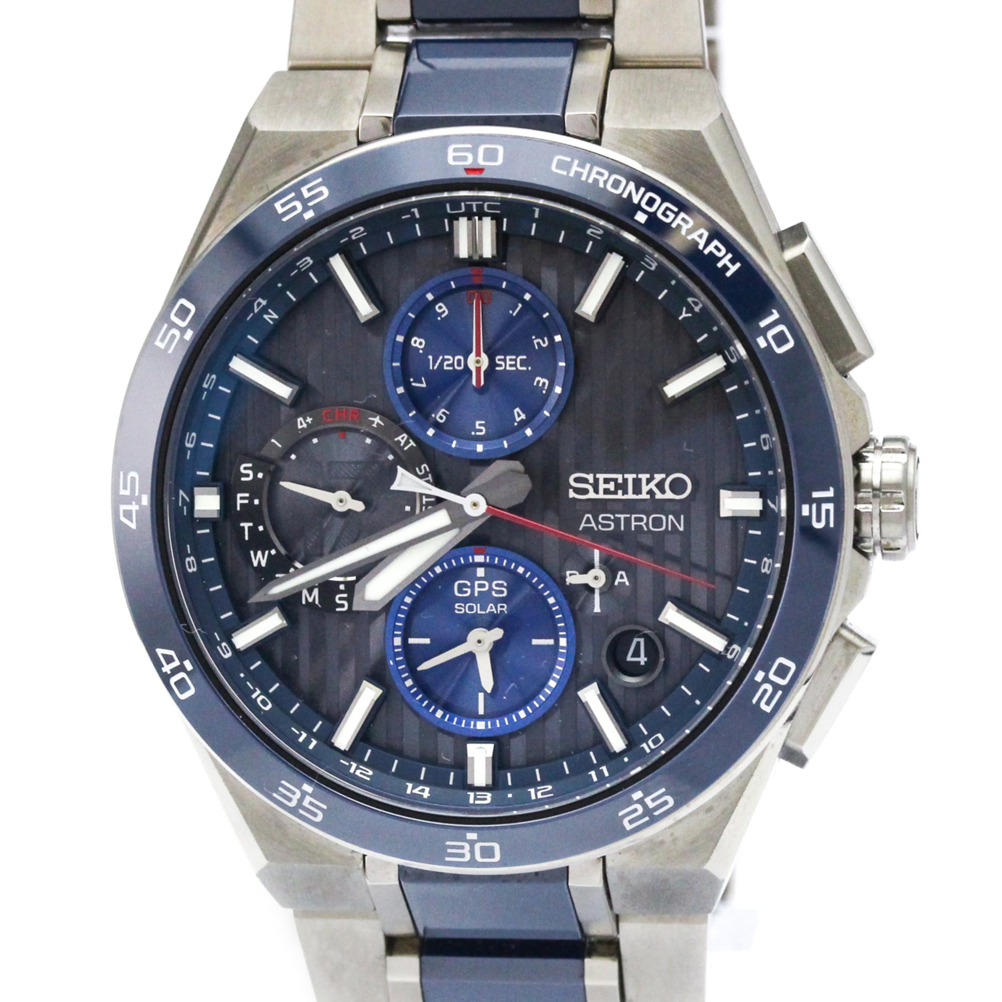 セイコー (SEIKO) アストロン 大谷翔平 2024 限定 ネクスター ソーラー GPS 電波 時計 SBXC165(05X83-0AF0)【中古】