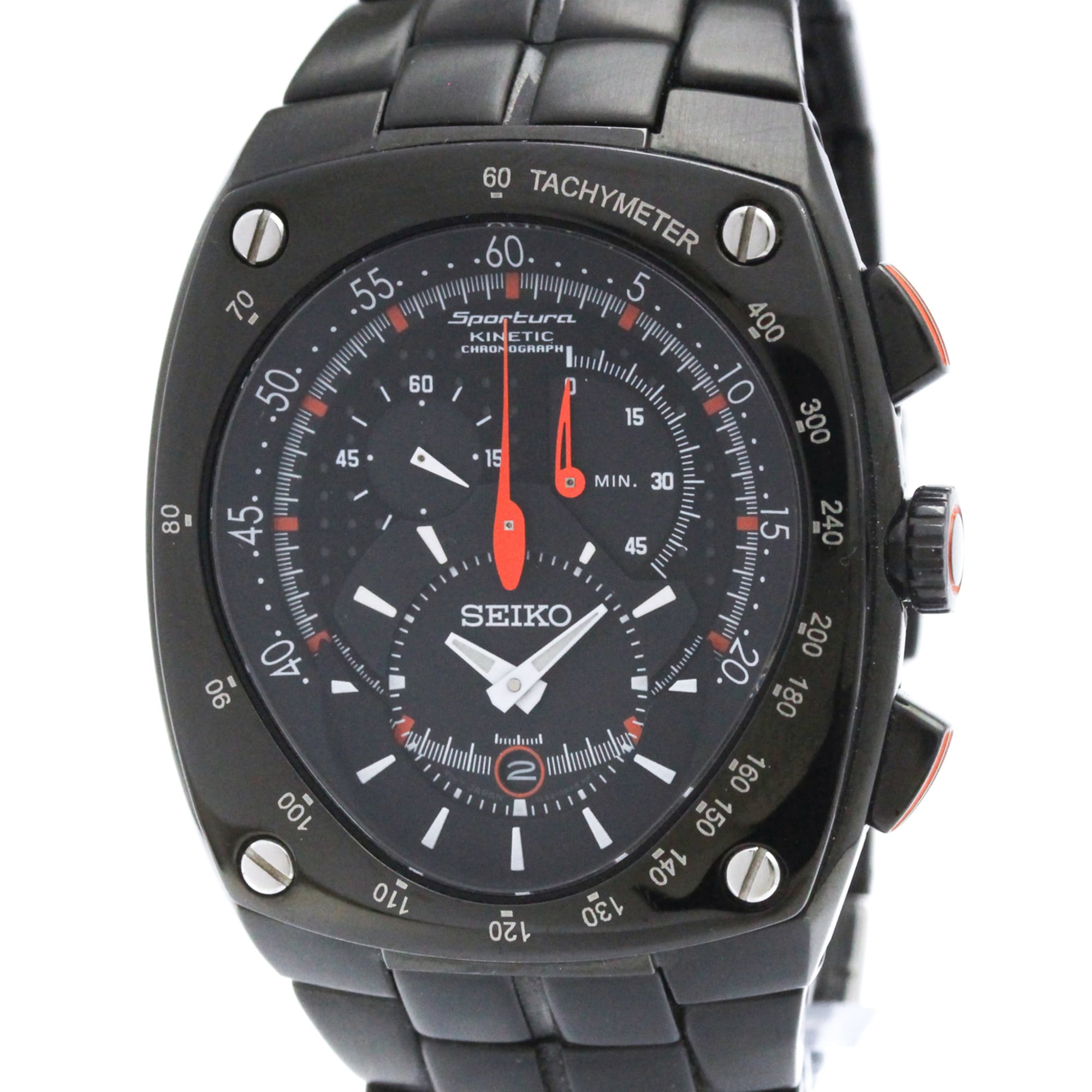 C176_SEIKO KINETIC 稼働 SQ100 自動巻き時計 C176_SEIKO KINETIC 稼働