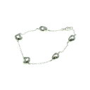 ティファニー(Tiffany) ナゲット ブレスレット シルバー925 無し チャームブレスレット シルバー【中古】