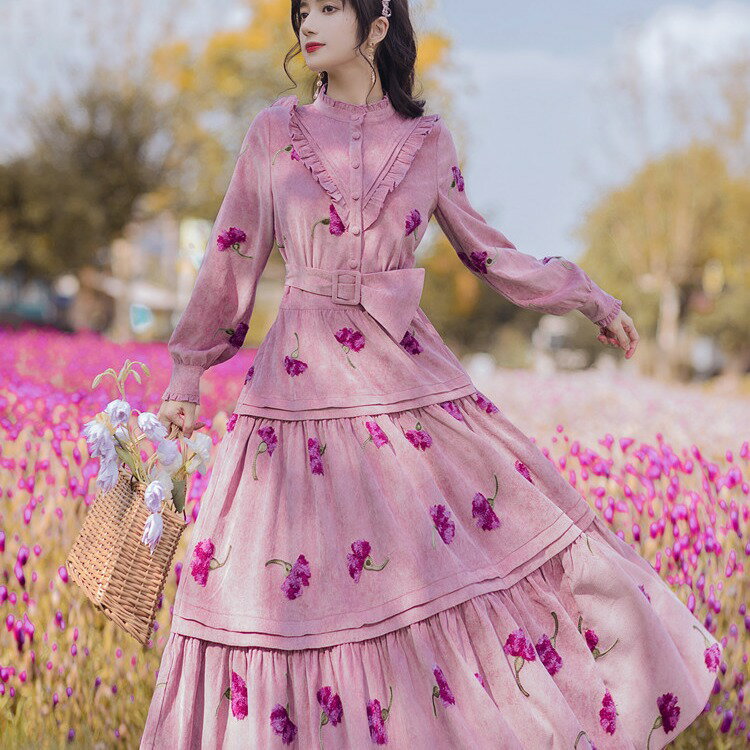 楽天市場】森ガール ワンピース(サイズ(S/M/L)S)の通販 楽天市場】森ガール ワンピース(サイズ(S/M/L)S)の通販