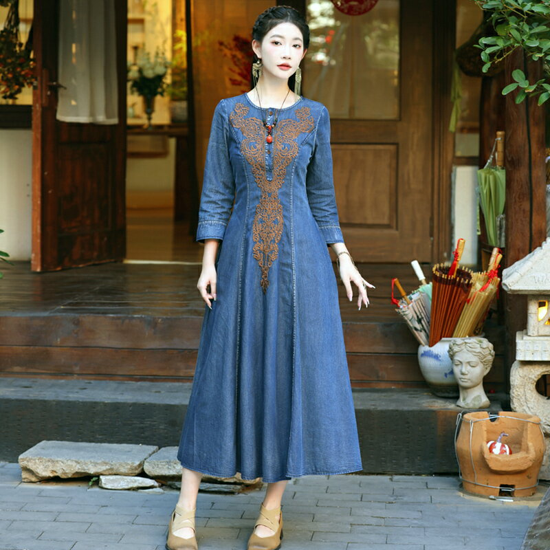 楽天市場】ボヘミアン 刺繍(カラーネイビー)(ワンピース 楽天市場】ボヘミアン 刺繍(カラーネイビー)(ワンピース