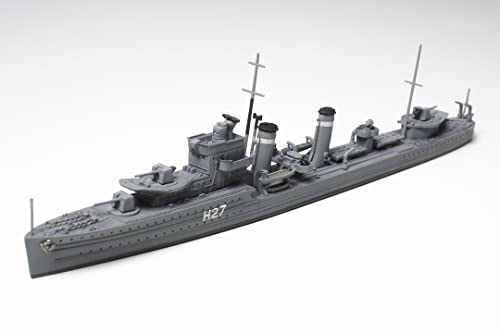 商品情報 商品の説明 イギリス海軍駆逐艦 E級を1/700スケール、全長143mmで再現したプラスチックモデル組み立てキットです。船体は左右分割式として舷窓や断面形状を忠実に再現しました。主砲塔や魚雷発射管はポリキャップにより完成後も旋回可能。ビスマルク追撃戦で巡洋戦艦フッドと行動を共にしたエコーやエレクトラなど、建造された8隻を再現できるデカールと軍艦旗シート付き (エクスマスは改造が必要となります)。 主な仕様 組み立て、塗装が必要なプラモデル。別途、工具、塗料等が必要。