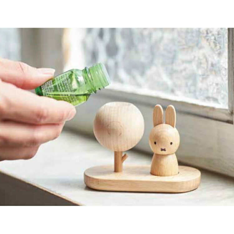 ミッフィー アロマウッドベース 木製 MZ15 インテリア おしゃれ かわいい 天然木 m...