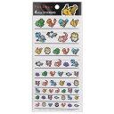 ポケモン ステッカー 4サイズ シールシート ピクセルアート カミオジャパン ピカチュウ POKEMON ポケットモンスター キャラクター 手帳デコ かわいい