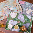 \ポイント2倍+クーポン/松尾ミユキ ランチョンマット|おしゃれ 布 花 プレースマット グッズ 植物 動物 ウサギ 鳥 猫 ネコ 北欧 ゴブラン織り
