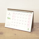 【ポイント5倍!+クーポン】MATOKA マトカ 2024年 卓上カレンダー(月曜始まり)『MITE|ミーテ』干支 竜 ペンギン ウサギ ネコ トリ シバイヌ