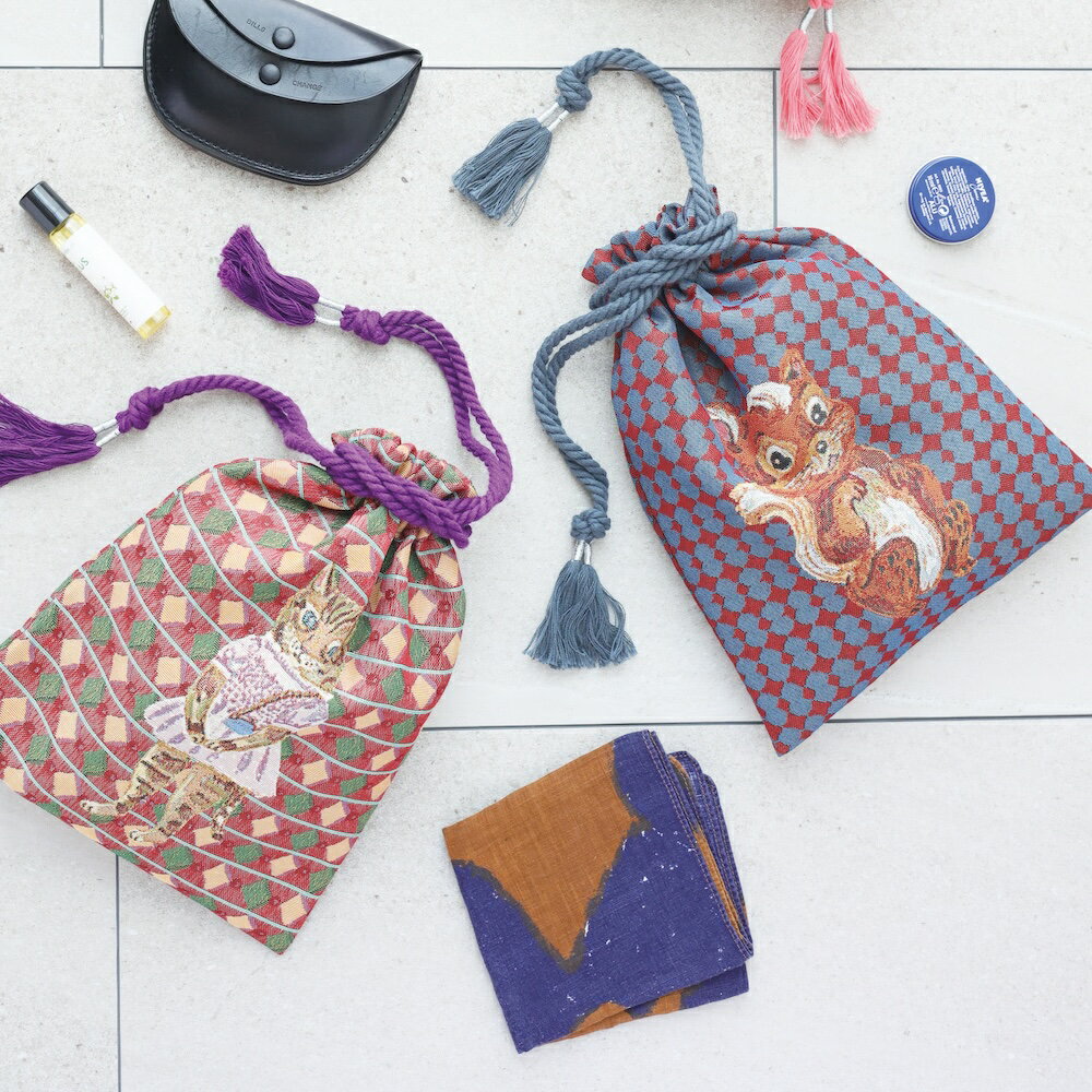 ＼P2倍＋クーポン／ナタリーレテ 巾着｜Drawstring bag 雑貨 かわいい おしゃれ 巾着バッグ バッグ 収..