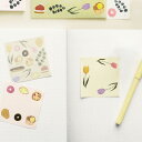\ポイント2倍+クーポン/いわしまあゆ アソートふせん|付箋 メモ アソート おしゃれ かわいい シンプル フルーツ スイーツ パン 和菓子 お菓子 イラスト ...