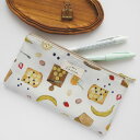 \ポイント2倍+クーポン/いわしまあゆ ペンケース|PEN CASE おしゃれ かわいい スイーツ パン デザート イラスト アート 作家 和菓子 お菓子 ケーキ いちご 高校生 中学生 入学 筆箱 筆入れ メイクポーチ ポーチ 収納 大人|MATOKA マトカ