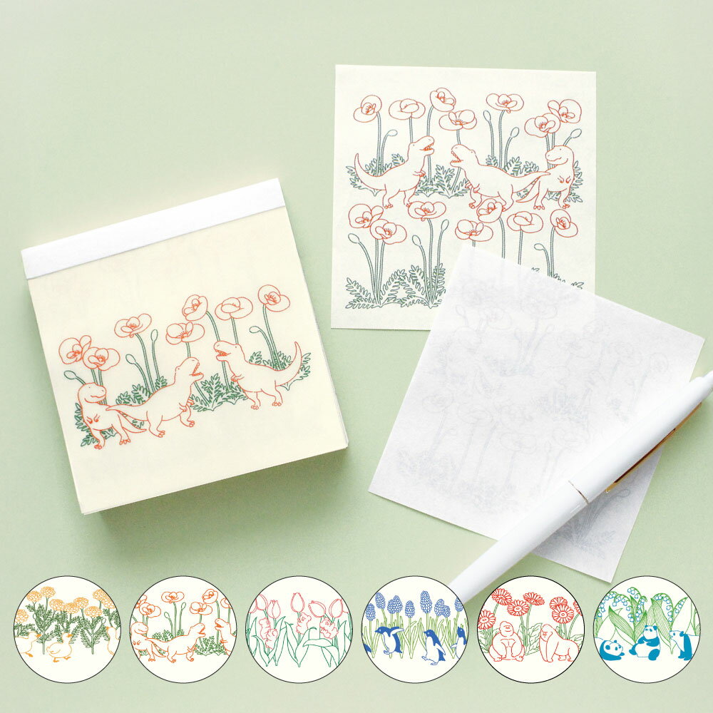 \P2倍+クーポン/PETIT ET GRAND メモパッド|プティ・エ・グラン MEMO PAD おしゃれ かわいい アニマル 動物 フラワー 花 メモ ラッ...