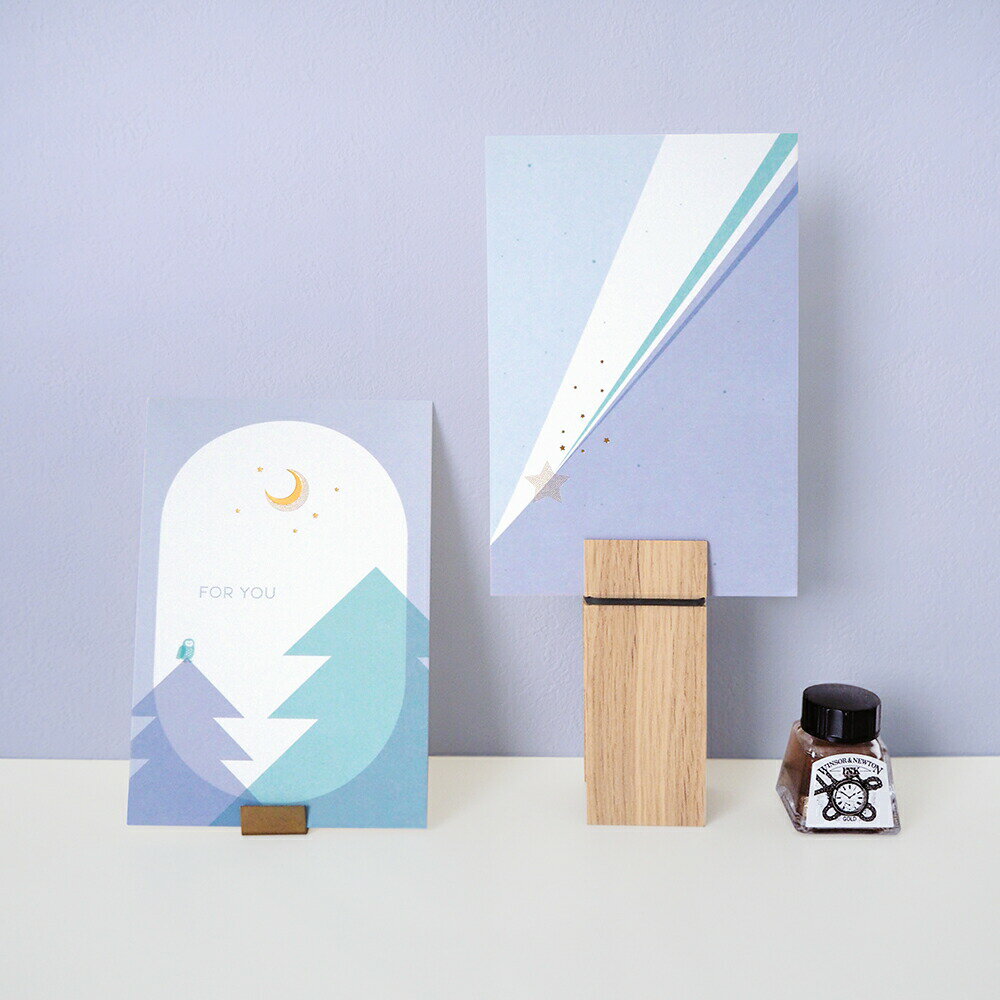 \P2倍+クーポン/CONFIT コンフィ 箔押しポストカード|誕生日カード メッセージカード グリーティングカード ギフト バースデーカード|MATOKA マ...