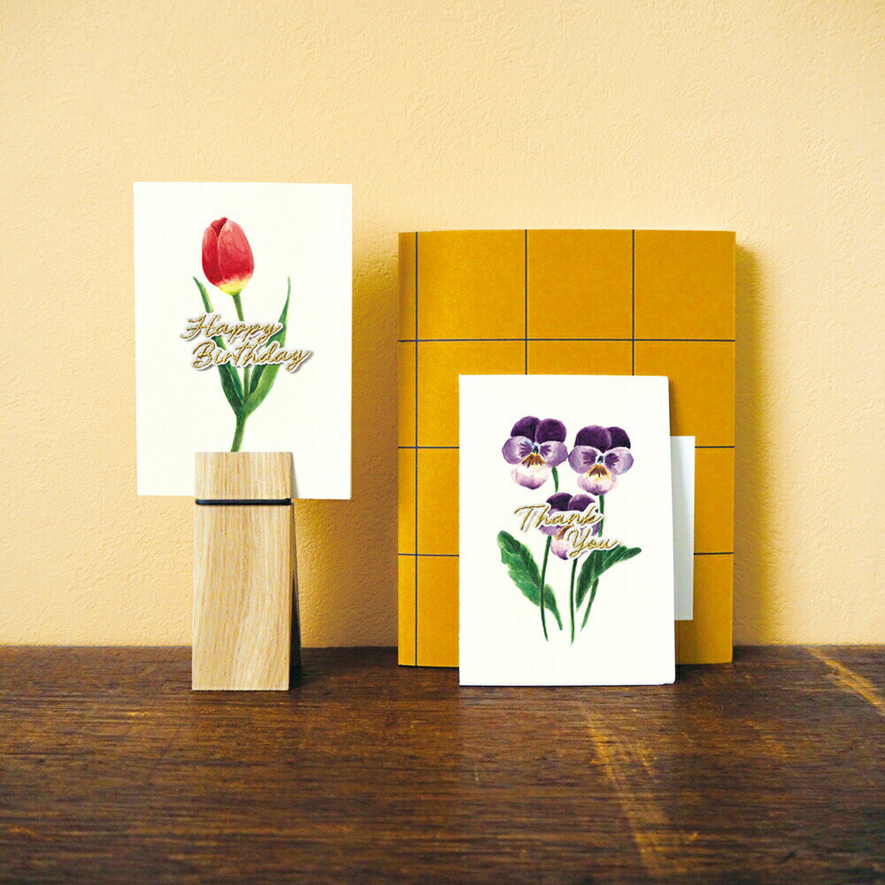 \P2倍+クーポン/SCINTILLER サンティエ グリーティングカード|誕生日カード メッセージカード ギフト バースデーカード 刺繍 MATOKA マトカ