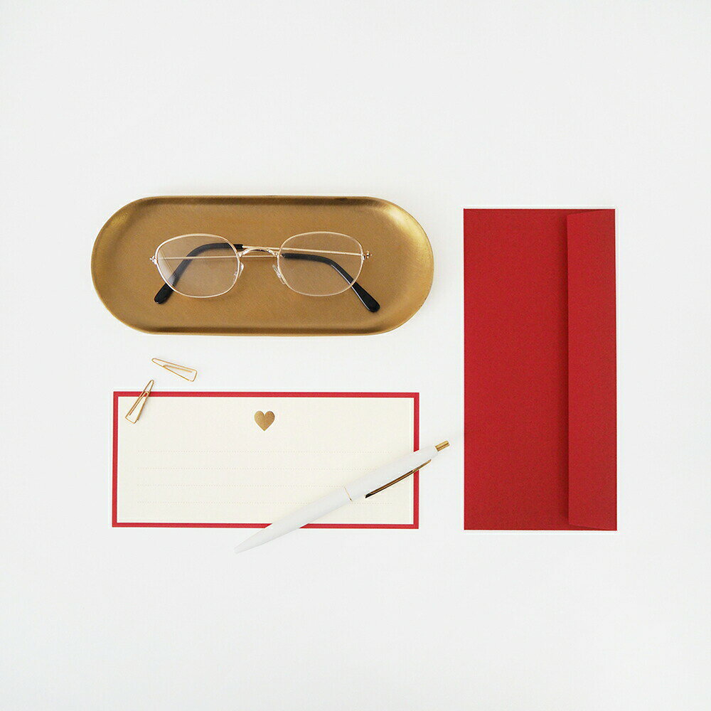 【ポイント5倍!＋クーポン】Lucia ルチア 封筒付き一筆箋 ｜メール便対応 定形内 手紙 封筒 便箋 メモのサムネイル