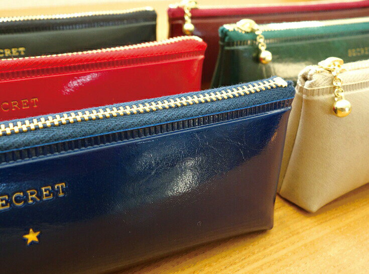 ＼P2倍＋クーポン／SECRET シークレット PVCレザー ペンケース｜おしゃれ かわいい...