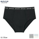 20%OFF ワコール ブロス BROS メンズ ビキニ ブリーフ パンツ 前閉じ 綿混 フロント立体設計 下着 男性用 GF2500 LLサイズ