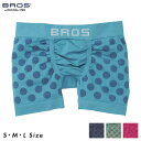 【エントリー&2点購入でP5倍★3点で10倍】 20%OFF ワコール ブロス BROS メンズ ボクサーパンツ 下着 インナー パンツ 男性用 立体成型 ドッ...