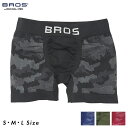 【エントリー&2点購入でP5倍★3点で10倍】 20%OFF ワコール ブロス BROS メンズ ボクサーパンツ 下着 インナー パンツ 男性用 立体成型 カモ...