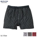 【エントリー&2点購入でP5倍★3点で10倍】 20%OFF ワコール ブロス BROS メンズ 下着 男性向け メンズ トランクス 前開き GT4111 LL...