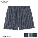 【エントリー&2点購入でP5倍★3点で10倍】 20%OFF ワコール ブロス BROS メンズ 下着 男性用 トランクス(前開き) GT7802 LL・3L