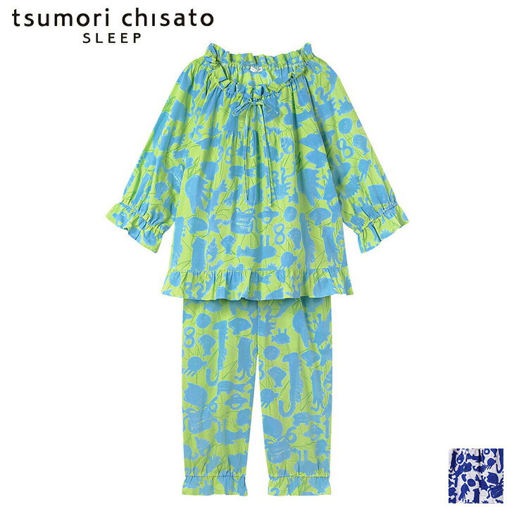 Rakuten - 10%OFF ツモリチサト tsumori chisato ワコール wacoal パジャマ ルームウェア 部屋着 半袖 数字モチーフと海で見つけた生物や宝物を表現した柄 ツモリチサトスリープ UDT211