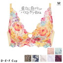 15 OFF ワコール Wacoal ブラジャー ブラ 重力に負けないバストケアBra ノンワイヤー D E Fカップブラ BRA184 重力からバストを守る【MA】