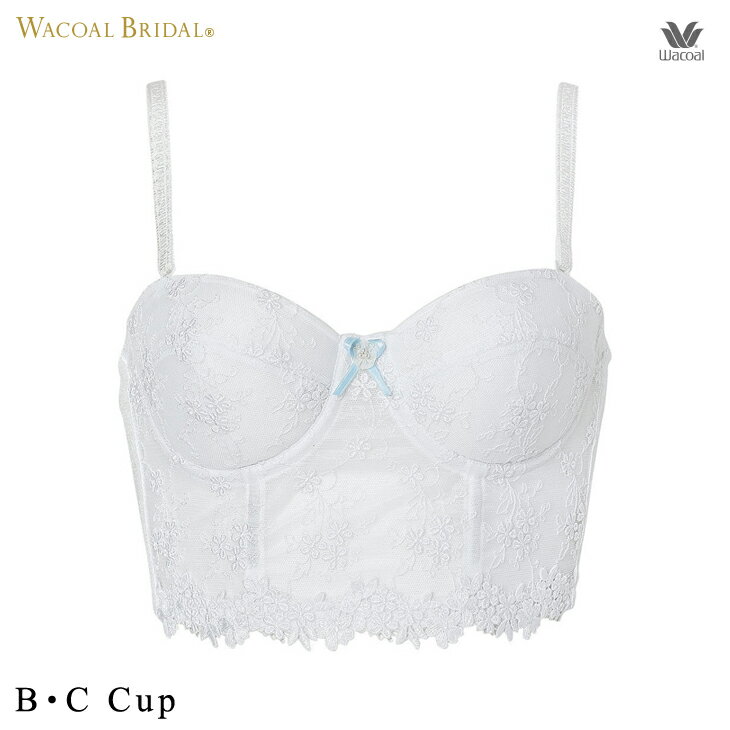 15%OFF 拾֥饤 Wacoal Bridal 뺧  Ϫ BCåץ֥ BUA410 ɥ쥹 ߥɥվ ֥饸㡼 ֥ 1/2å  ǥ Wedding ʡ    졼 졼