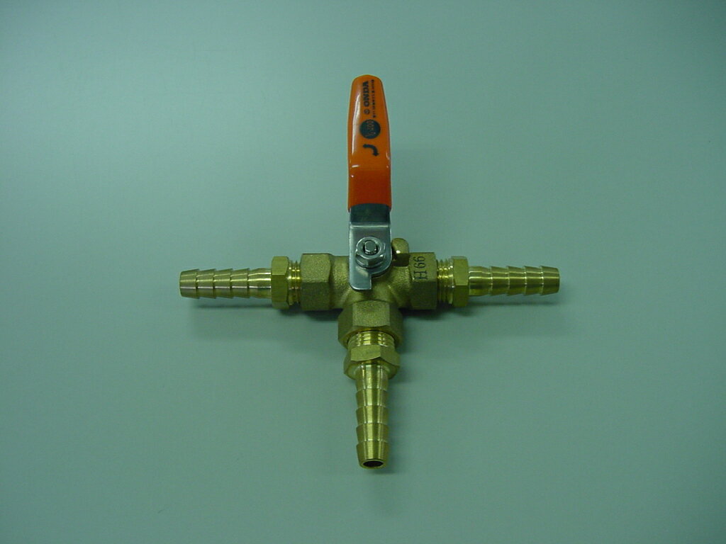 三方切替バルブ1/4　M6300