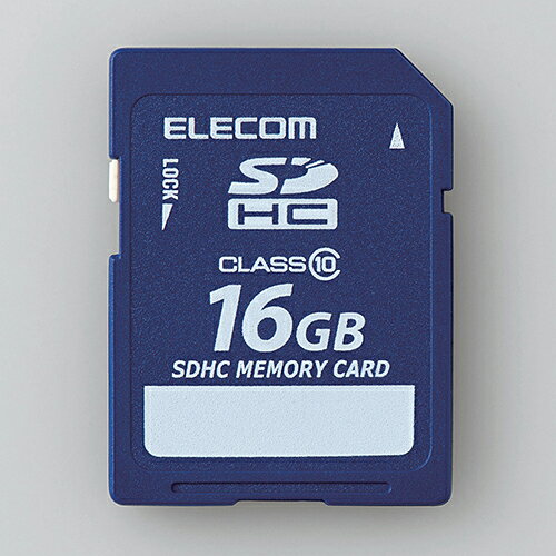 エレコム 安心のデータ復旧サービス付SDHCカード/Class10/16GB ELECOM MF-FSD016GC10R