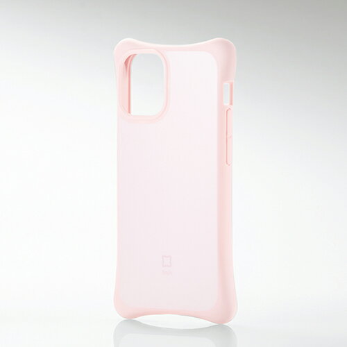 エレコム iPhone 12 mini 用 ハイブリッド ケース finch ふんわりホールド アイフォン 12 ミニ 新型 iPhone12 mini iPhone 2020 5.4 インチ ハイブリッド ケース カバー ピンク PM-A20AHVHH2PN