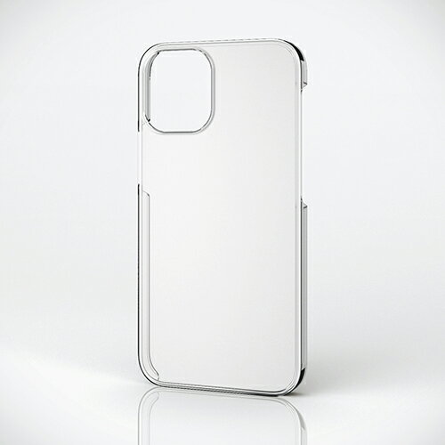 エレコム iPhone 12 mini 用 ハイブリッド ケース フレックス TR-90 アイフォン 12 ミニ 新型 iPhone12 mini iPhone 2020 5.4 インチ ハード ケース カバー クリア PM-A20ATRCR