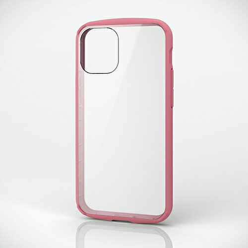 エレコム iPhone 12 mini 用 ハイブリッド ケース TOUGH SLIM LITE フレームカラー アイフォン 12 ミニ 新型 iPhone12 mini iPhone 2020 5.4 インチ ハイブリッド ケース カバー TOUGH SLIM LITE タフスリム フレームカラー ピンク PM-A20ATSLFCPN