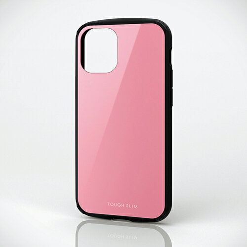 エレコム iPhone 12 mini 用 ハイブリッド ケース TOUGH SLIM LITE アイフォン 12 ミニ 新型 iPhone12 mini iPhone 2020 5.4 インチ ハイブリッド ケース カバー TOUGH SLIM LITE タフスリム ライト ピンク PM-A20ATSLPN