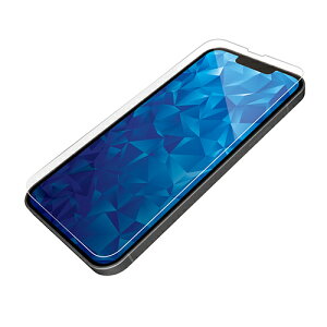 エレコム iPhone 13 / iPhone 13 Pro 6.1inch 用 ガラスフィルム セラミックコート ゴリラ 0.21mm ブルーライトカット 2021 アイフォン iphone13 6.1インチ ガラス フィルム 保護フィルム 液晶保護フィルム PM-A21BFLGCOBL