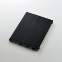 エレコム iPad Pro 12.9インチ 第6世代 iPad Pro 12.9インチ 第5世代 用 手帳型 2アングル 軽量 ブラック iPadPro 12.9 2021 フラップケース カバー ソフトレザー ブラック TB-A21PLPLFBK