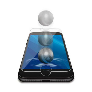 エレコム iPhone SE 第3世代 / 第2世代 ガラスフィルム SHOCKPLOOF ブルーライトカット 4.7インチ iPhoneSE アイフォン SE3 / SE2 / 8/7/6s/6 液晶 保護 ガラス フィルム ショックプルーフ PM-A22SFLGZBL
