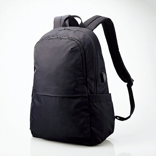 エレコム USB-Aポート 搭載 ビジネスカジュアル バックパック 14inch 21L 撥水加工...