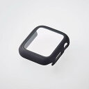 エレコム Apple Watch 40mm 用 フルカバーケース プレミアムガラス 反射防止 AppleWatch 40 フルカバーケース プレミアムガラス 反...