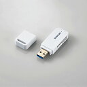 エレコム メモリリーダライタ USB3.0対応 スティックタイプ メモリカードリーダ USB3.0対応 直挿し SD系専用 ホワイト MR3-D011XWH