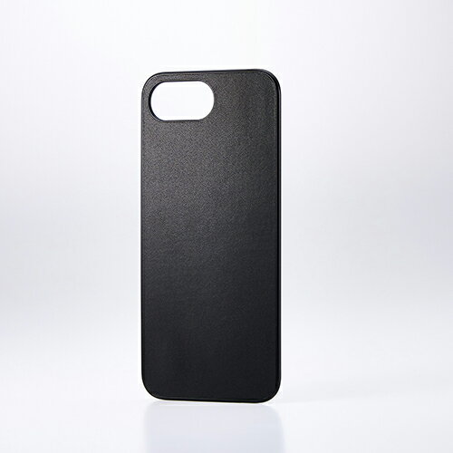 エレコム iPhone 16e 用 ドレスアップバックパネル ソフトレザー iPhone16e ケース カバー ブラック ELECOM PM-A25SMPPLBK