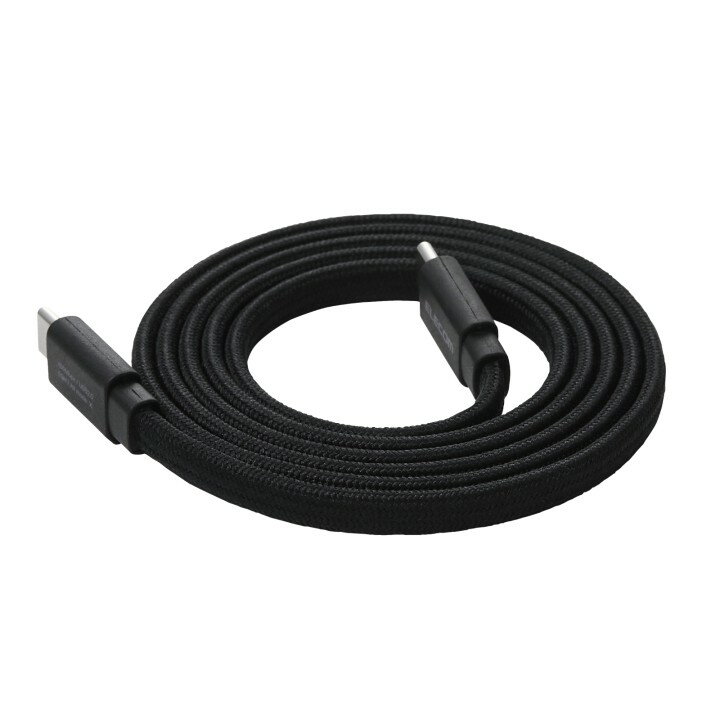 樂天商城 - 【楽天スーパーSALE連動 ポイントアップ】エレコム USB Type-C to USB Type-Cケーブル まとまるマグネット フラットナイロンメッシュ USB Power Delivery対応 最大60W 1m ブラック MPA-CCECMGF10BK