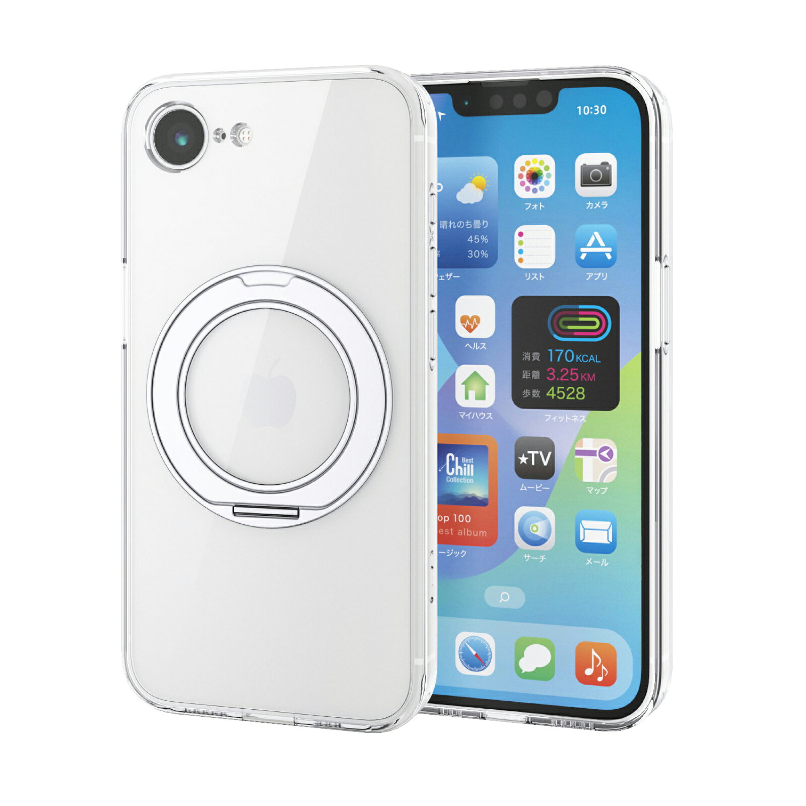 樂天商城 - エレコム iPhone 17e/16e ハイブリッドケース MAGKEEP スタンド 極限 ELECOM PMWA26SMGSTKSV