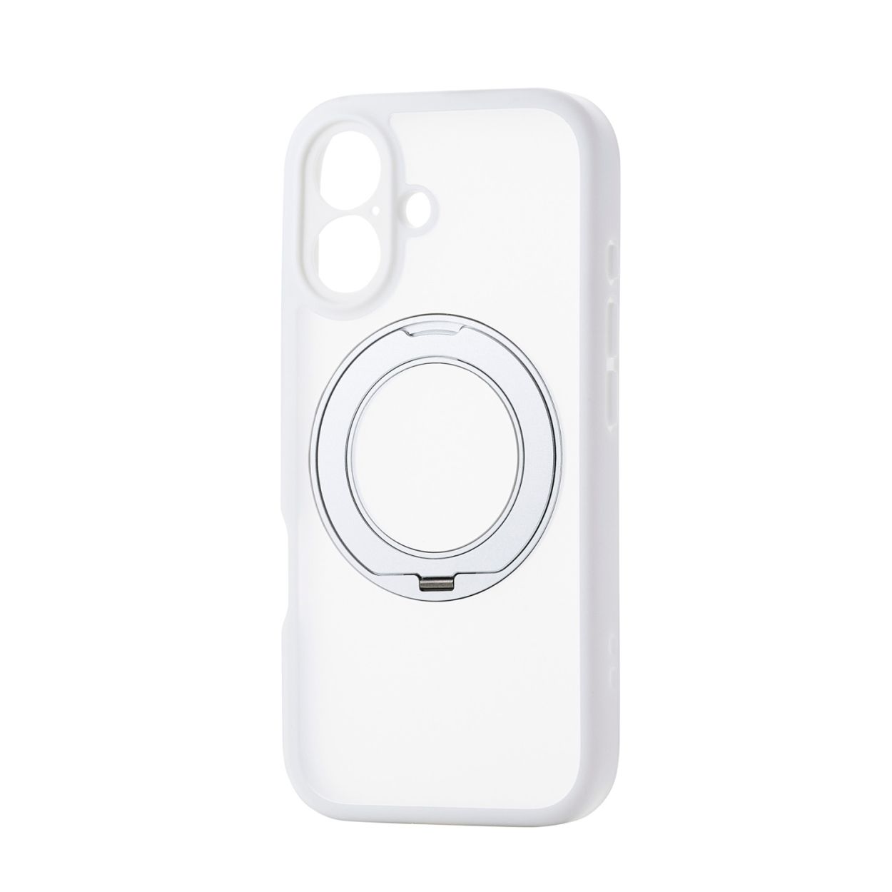 樂天商城 - エレコム iPhone17 用 ハイブリッドケース 極限 MAGKEEP スタンド ケース カバー ホワイト ELECOM PM-A25AMGSTKMWH