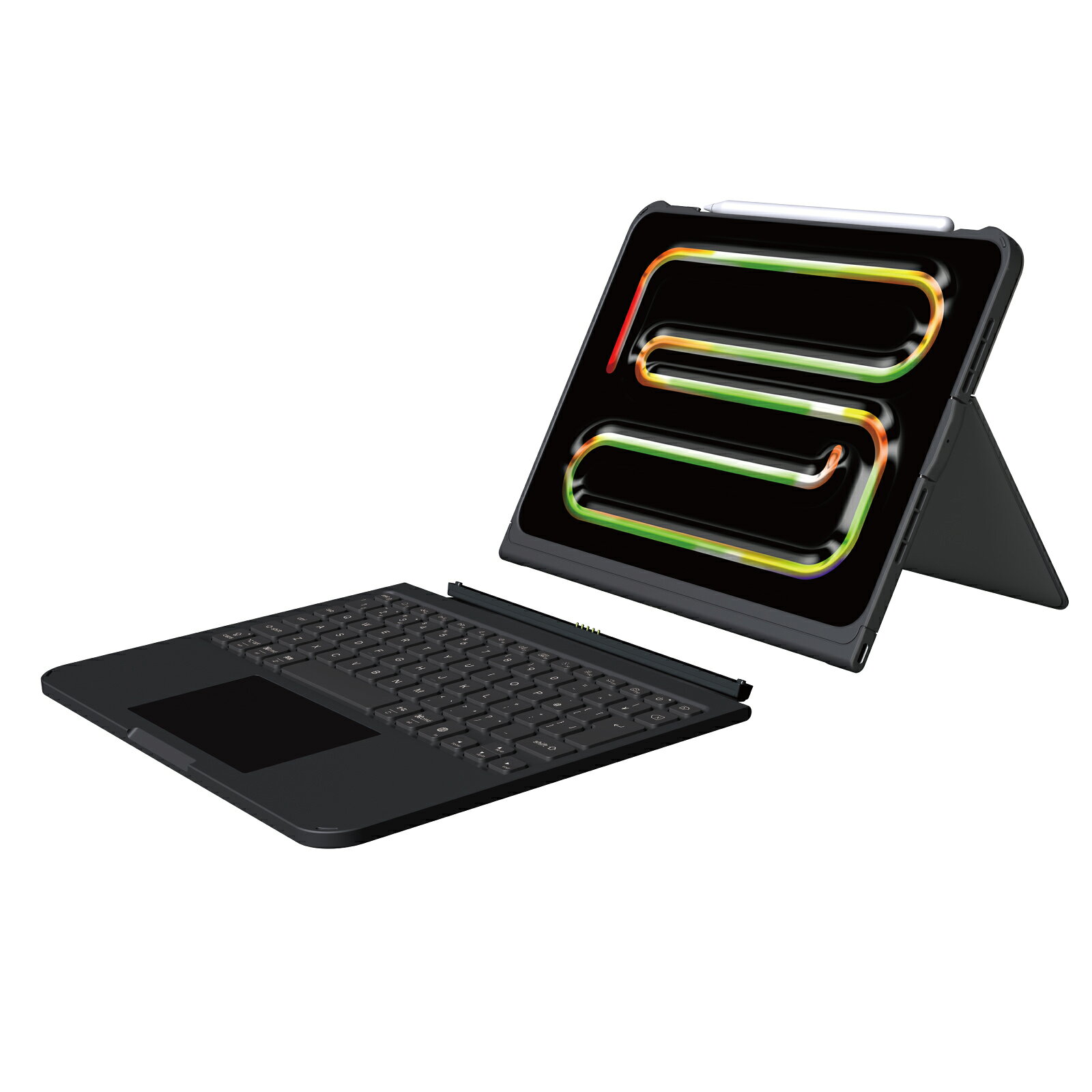 エレコム キーボードケース TouchBook Smart マグネット&Bluetooth(R)接続 for 11インチiPad Pro(M5/M4) ブラック EL…
