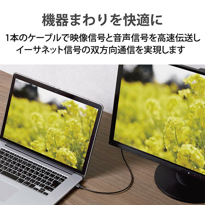 エレコム HDMIケーブル HDMI1.4 ケーブル スーパースリム HDMI ケーブル イーサネ...