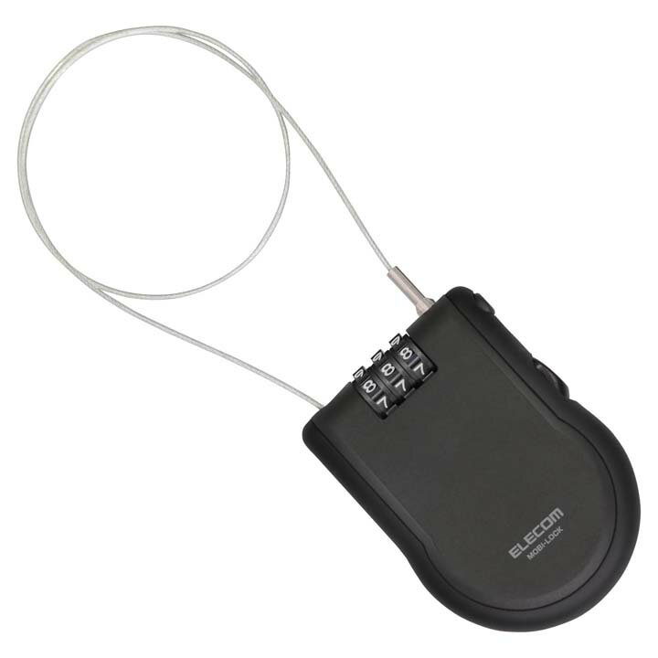 エレコム ワイヤー巻き取り式ダイヤルロック バ...の紹介画像2