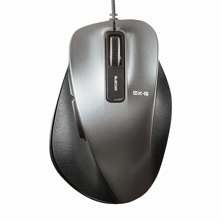 【お買い物マラソン 連動ポイントアップ】エレコム BlueLEDマウス EX-G 有線 BlueL...